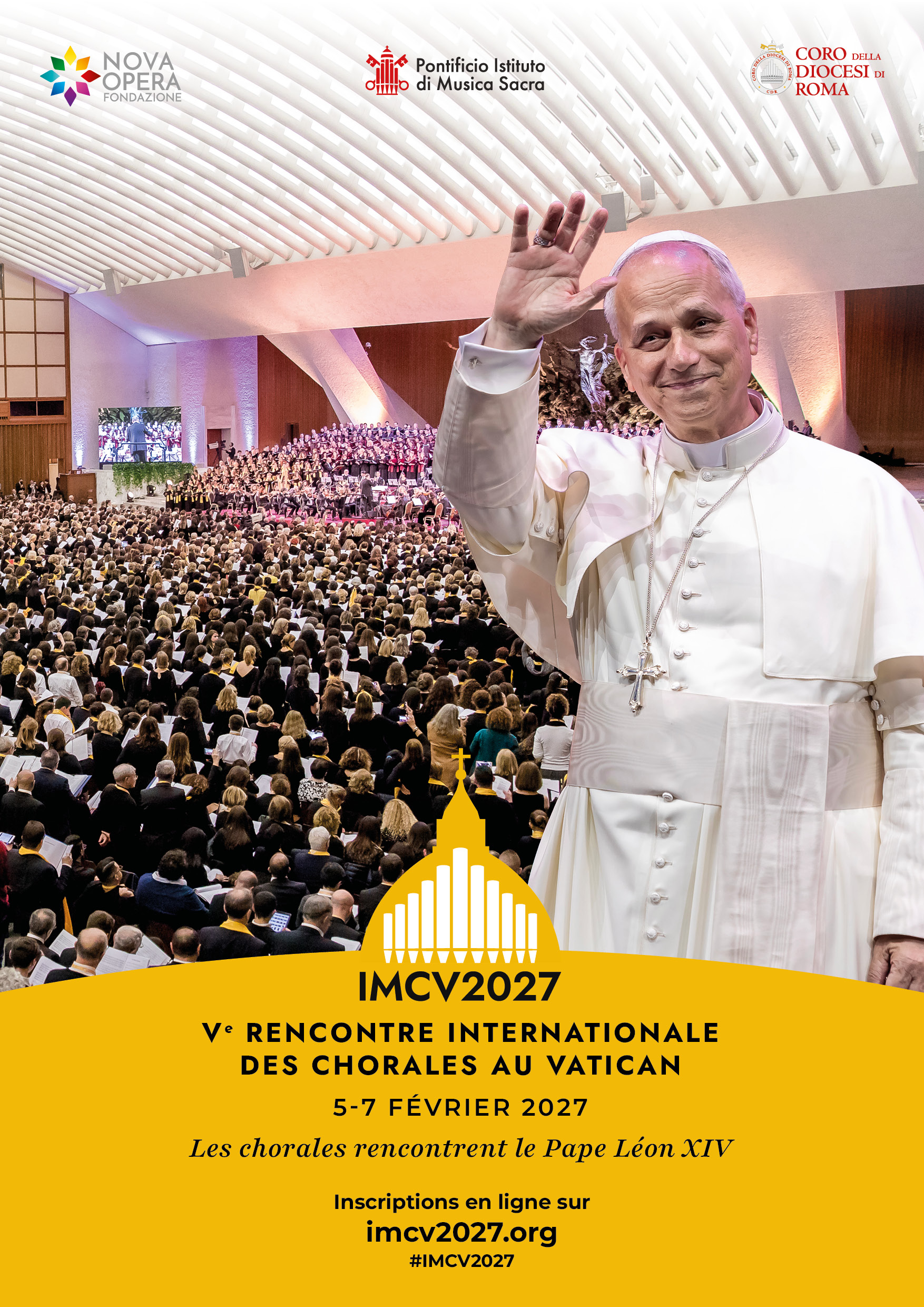 Affiche Ve Rencontre internationale des chorales au Vatican